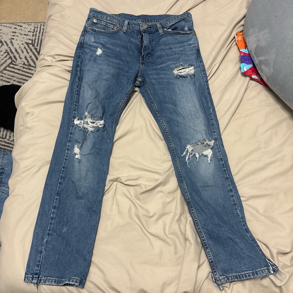 Levi's Classic Blue Denim Jeans